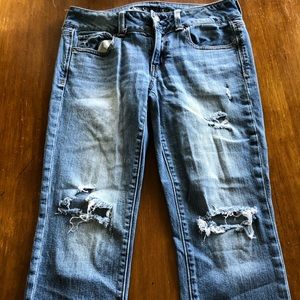 American Eagle Artist Crop Stretch Jeans